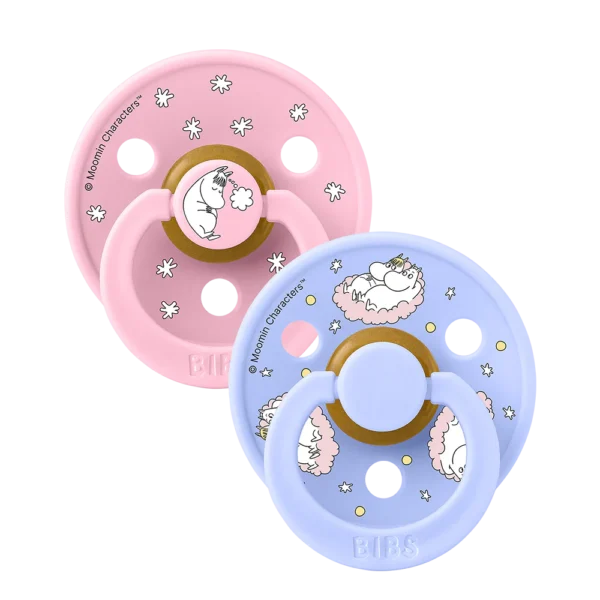 BIBS x Moomin "Dreaming - Baby Pink mix"