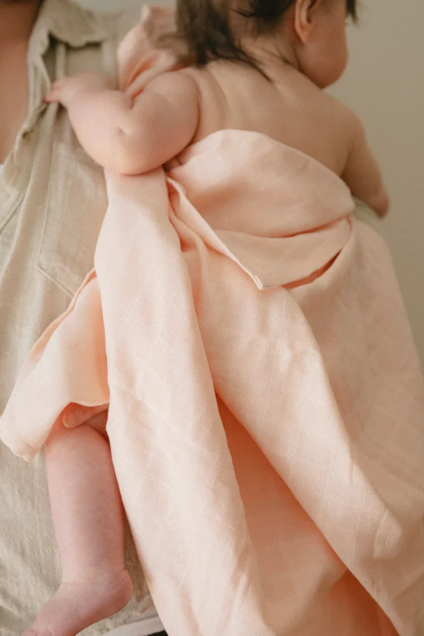 Bambusest musliintekk "Peach" - Image 5