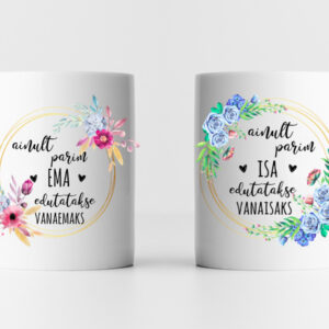 Tassikomplekt vanavanematele