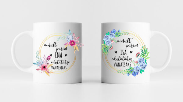 Tassikomplekt vanavanematele